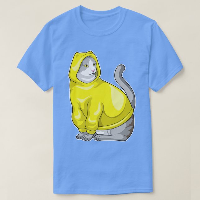 Camiseta Cat Hoodie (Frente do Design)