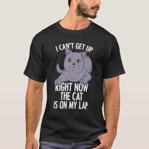 Camiseta Cat Humor cita Cat Mãe Pai Felino Parente Gato