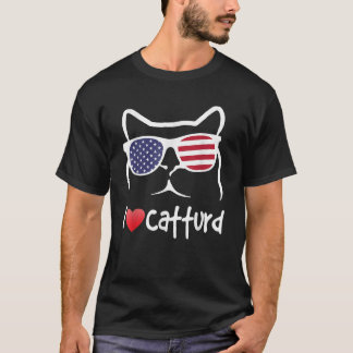 Camiseta Cat I Adora T-Shirt Engraçado