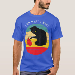 Camiseta Cat I Faz O Que Eu Quero