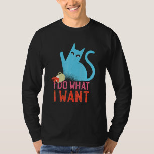 Camiseta Cat I Faz O Que Quero 3