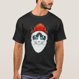 Camiseta Cat I Fireman Cat I Firefighter Ragdoll Cat