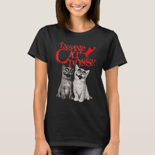 Camiseta Cat Insane Cat Posse