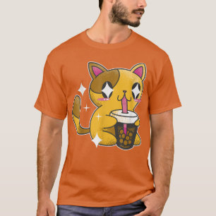 Camiseta Cat Japan Sweet Otaku Harajuku T-Shirt
