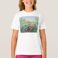 Cat Lady Road Rally T Shirt