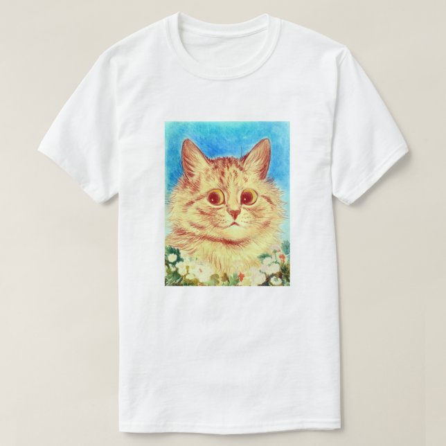 Camiseta Cat, Louis Wain (Frente do Design)