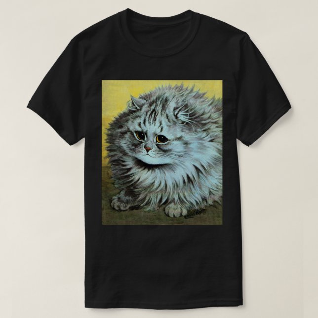 Camiseta Cat, Louis Wain (Frente do Design)
