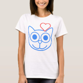 Camiseta Cat Love