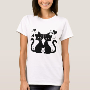 Camiseta Cat Love (mulheres)
