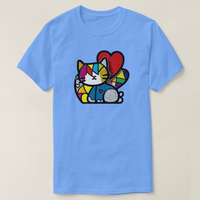 Camiseta Cat Lover 3 (Frente do Design)