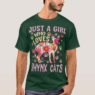 Camiseta Cat Lover Apenas Uma Menina Que Ama Enganar Gatos