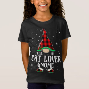 Camiseta Cat Lover Gnomo Xadrez Buffalo Correspondente Famí