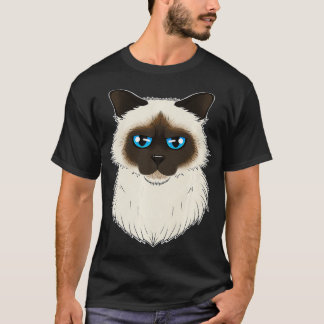 Camiseta Cat Lover I Cat Face I Birman Cat