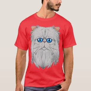 Camiseta Cat Lover I Cat Face I Persa Cat
