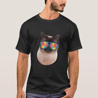 Camiseta Cat Lover Oferece Entusiasmo Engraçado Consciência