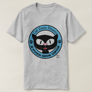 Camiseta Cat Lover para sempre E PURR IBUS UNUM Funny Pun