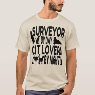 Camiseta Cat Lover Surveyor
