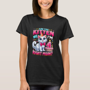 Camiseta Cat Lover, você me cozinha direito, eu sou 4 feliz
