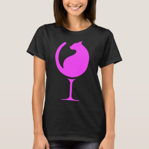Camiseta Cat Madre Wine Melhor Para A Melhor Mãe
