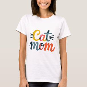 Camiseta Cat Mãe