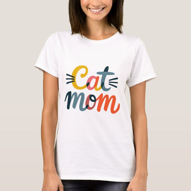 Camiseta Cat Mãe (Frente)