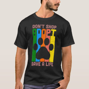 Camiseta Cat Mãe Animais Recuperados Salvamento Animal Cat