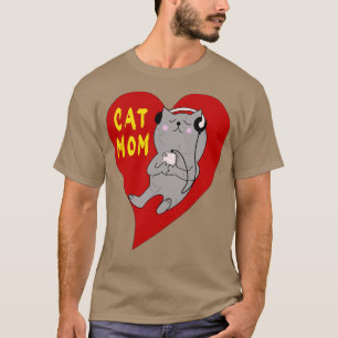 Camiseta Cat Mãe Café Lover 110