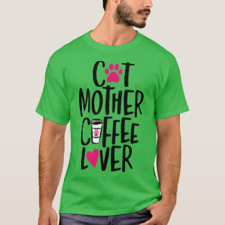 Camiseta Cat Mãe Café Lover 75