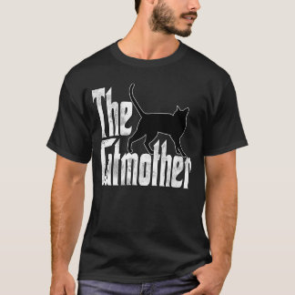 Camiseta Cat Mãe Catmãe Black Cat Mãe Gatinho Mamãe