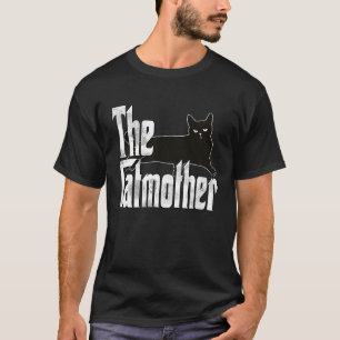Camiseta Cat Mãe Catmãe Black Cat Mãe Gatinho Mamãe 7