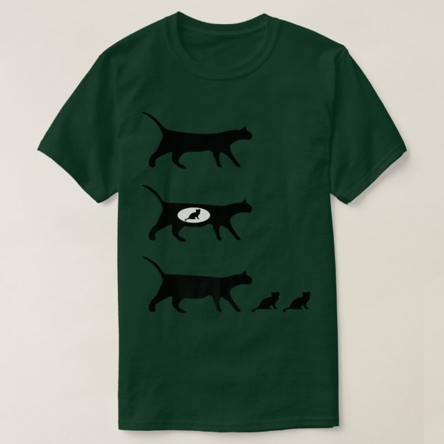 Camiseta Cat Mãe Kittens (Frente do Design)