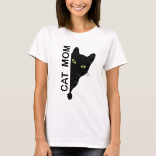 Camiseta Cat Mãe Mãe Mãe Aproxima Mãe Gatinho Engraçado Mat