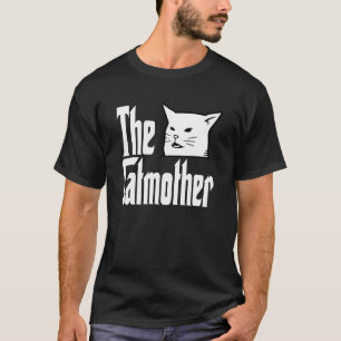 Camiseta Cat Mãe O Gatinho De Dia de as mães De Gato Louco