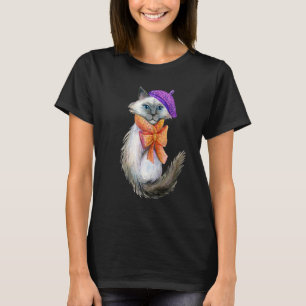 Camiseta Cat Mãe Para Mulheres Cat Mama Pet
