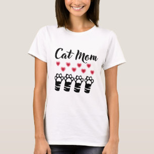 Camiseta Cat Mãe Paws