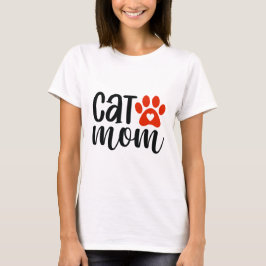 Camiseta Cat Mãe T-Shirt