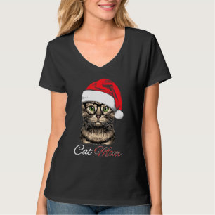 Camiseta Cat Mãe T Xadrez Red Buffalo Papais noeis do Chapé