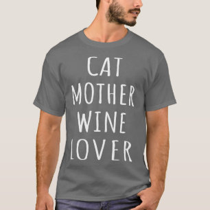 Camiseta Cat Mãe Wine Lover I