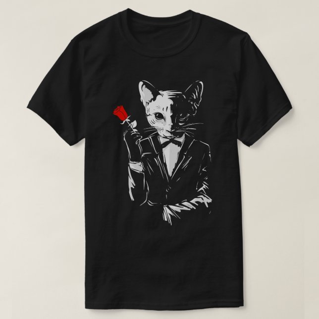 Camiseta Cat Mafia (Frente do Design)