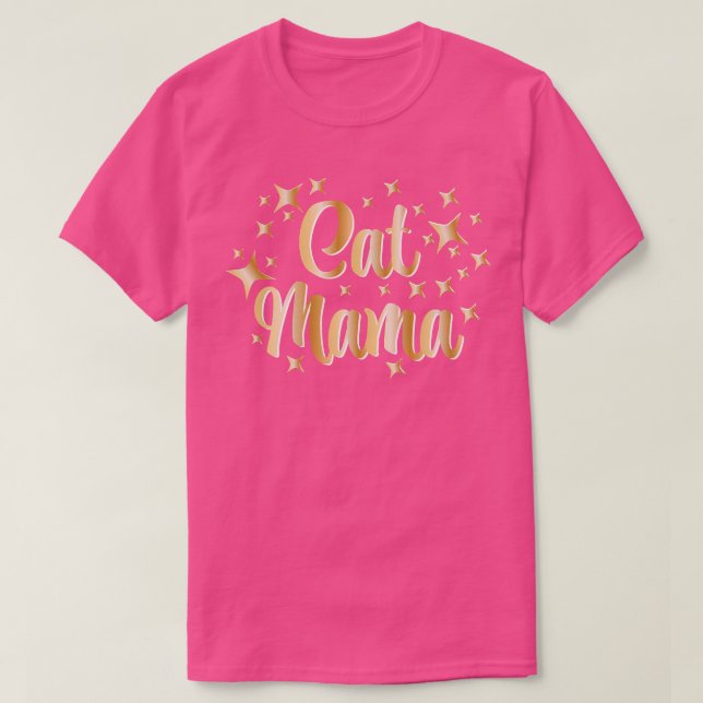 Camiseta Cat Mama  (Frente do Design)