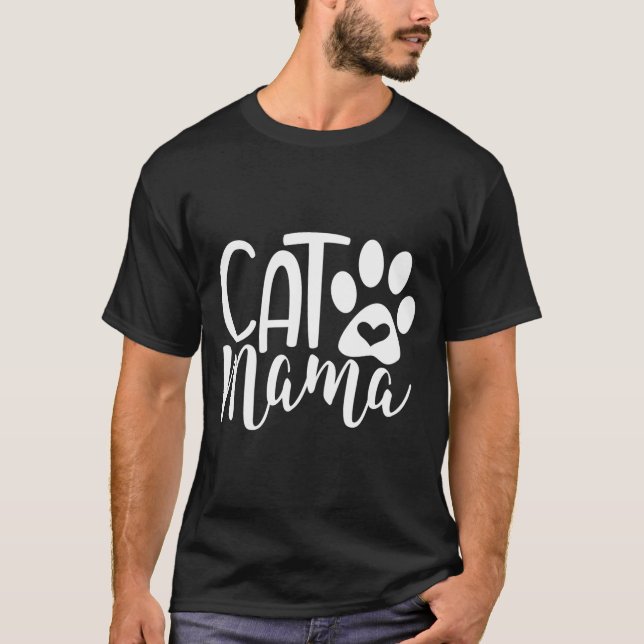 Camiseta Cat Mama (Frente)