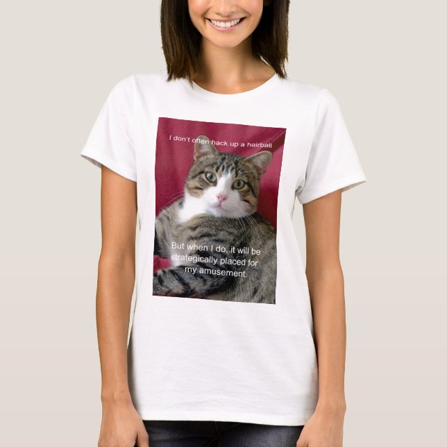 Camiseta Cat Meme (Frente)