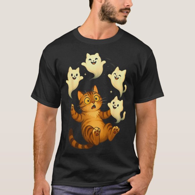 Camiseta Cat Meme Funny Soky Halloween Kitty  (Frente)