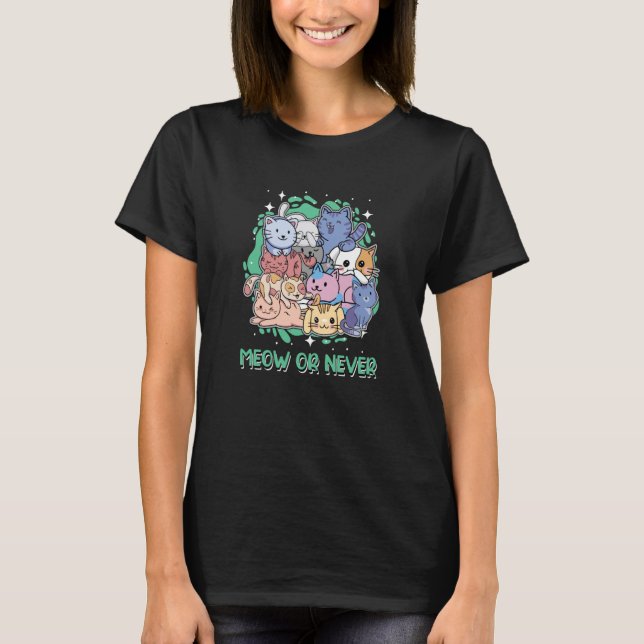 Camiseta Cat Memes Kitten Cat Mom Animal Pun (Frente)