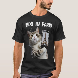 Camiseta Cat Mixi na gay de Paris sela a tabela