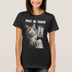 Camiseta Cat Mixi na gay de Paris sela a tabela
