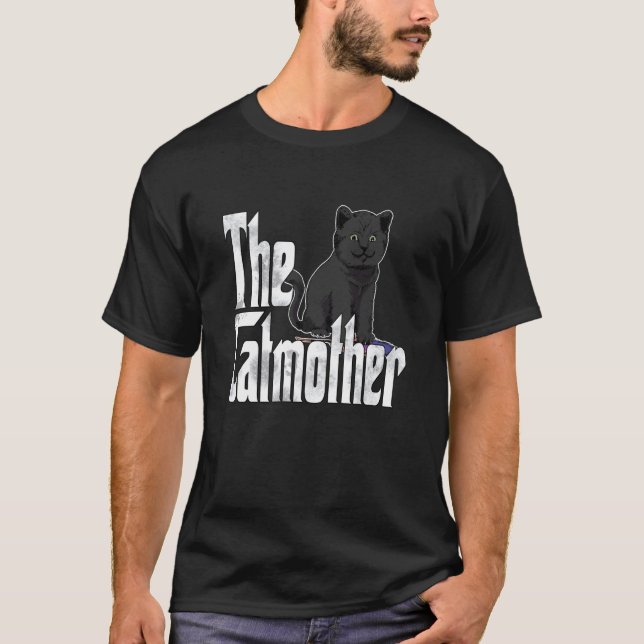 Camiseta Cat Mom Catmother Cute Cat Mother Kitty Mommy  1 (Frente)