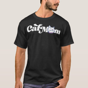 Camiseta Cat Mom funny cat person design cat people humor 