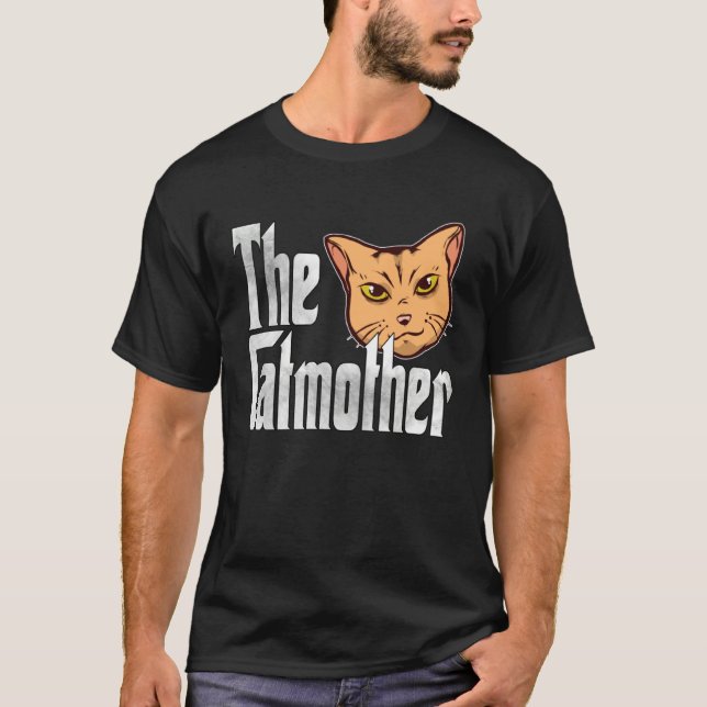 Camiseta Cat Mom The Catmother Crazy Cat Mother Kitty Mommy (Frente)