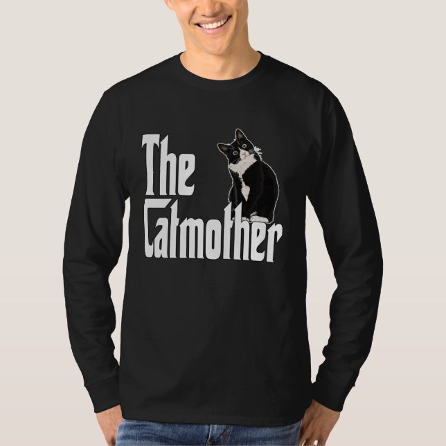 Camiseta Cat Mother The Catmother Crazy Cat Mom Mama  2 (Frente)